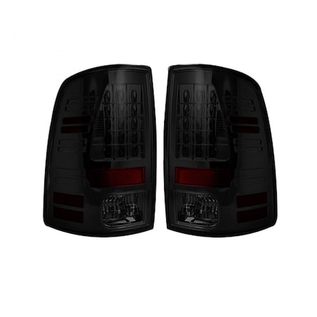 Recon 09-14 RAM 1500/10-14 RAM 2500HD/3500HD LED TAILLIGHTS SMOKE LENS DRIVE 264169BK